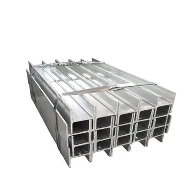 ASTM A572 등급 50 넓은 플랜지 H 빔, 사용자 정의 가능한 플랜지 두께와 12m 길이 좋은 탄소 철 H 빔